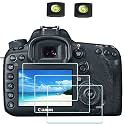 ULBTER Screen Protector for Canon EOS 6D Mark II / 7D Mark II [3+2Pack]