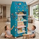 Ulif Multipurpose ???????????????????????????????????????????? ???????????????????????????????? Cabinet | ????????????????????????????????Fabric Organizer with ???? ???????????????????????????? | Portable Clothes ????????????