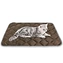 Self Heating Cat Mat Thermal Pet Bed Mat Self-Warming Pet Crate Pad Medium