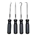 Ullman PSP-4 Steel Pick and Hook Set, 5-1/16" Length, 4pcs
