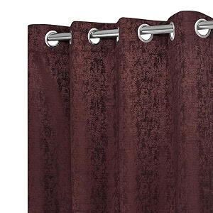 premium jacquard room darkening curtains 5 feet set of 2  heavy textured window drapes for living room amp bedroom  elegant door curtains  light blocking home dcor panels coffee