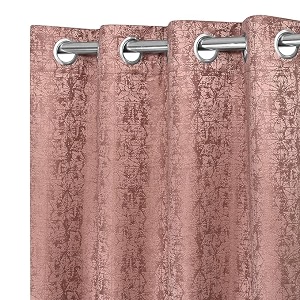 premium jacquard room darkening curtains 9 feet set of 2  heavy textured window drapes for living room amp bedroom  elegant designer door curtains  light blocking home dcor panels brown