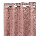 Premium Jacquard Room Darkening Curtains 6 Feet Set of 2 | Heavy Textured Window Drapes for Living Room &amp; Bedroom | Elegant Door Curtains | Light Blocking Home Décor Panels Brown Set of 2