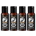 Ultimate Beard Hydration & Softening Oil - 100% Natural Blend with Coconut, Olive & Almond Oils for Healthy Beard Growth - 30ml (Pack Of 4)