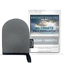 Ultimate Facial Exfoliating Mitt for Men, Face Washcloth & Skin Remover