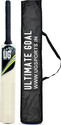 ULTIMATE GOAL Cricket Tennis Bat with Cover | Lightweight & Durable | Men (Size - 6) Poplar Willow Cricket  Bat For 12 - 14 Yrs