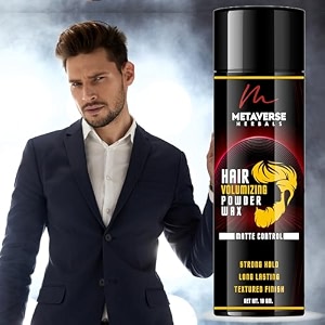 ultimate hair volumizing powder wax - all-in-one volume powder amp hair wax for men amp women  perfect for curly hair adds volume amp texture  hair powder for men mousse for women  volumizing magic