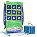 Ultimate Portable Pitching Target Net​ for Baseball, Softball & Football | Pro-Tested Practice System with Numbered Strike Zone | Includes Carry Bag & Enables Quick Assembly