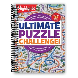 ultimate puzzle challenge more than 125 puzzles - children book english