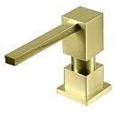 Ultimate Unicorn Brass Soap Dispenser for Kitchen Sink, Brushed Gold