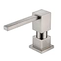 Ultimate Unicorn Brass Soap Dispenser for Kitchen Sink, Brushed Nickel