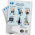 Birthday Tambola Tickets | Boss Baby 1st Birthday Theme Housie Tambola Themed Bingo Game | Kitty Party Theme Housie Tickets | English | for Family &amp; Friends (Set of 15 Tickets)
