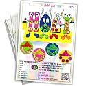 Holi Theme Tambola Tickets | Bucket Theme Tambola Bingo Housie Tickets | Bura Na Mano Holi Hain | English | for Holi Kitty Party Game | Bingo Housie Cards (Set of 15 Tickets)