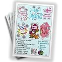 Holi Theme Tambola Tickets | Bucket Theme Tambola Bingo Housie Tickets | Bura Na Mano Holi Hain | English | for Holi Kitty Party Game | Bingo Housie Cards (Set of 15 Tickets)