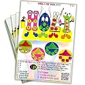 Holi Theme Tambola Tickets | Bucket Theme Tambola Bingo Housie Tickets | Bura Na Mano Holi Hain | English | for Holi Kitty Party Game | Bingo Housie Cards (Set of 15 Tickets)