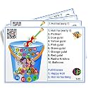 Holi Theme Tambola Tickets | Holi Bucket Theme | Tambola Bingo Housie Tickets | Hindi | for Kitty Party Game &amp; Family Gatherings | Bingo Housie Cards (Set of 15 Tickets)