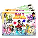 Holi Theme Tambola Tickets | Holi Hangover Housie Tambola Themed Bingo Game| Kitty Party Theme Housie Tickets | English | for Family & Friends (Set of 15 Tickets)