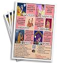 Karwa Chauth Tambola Tickets - Karwa Chauth Funny Theme - English | Fun Game for Kitty Party &amp; Events | Bingo Housie Game (Set of 15 Tickets)