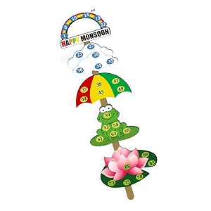monsoon theme tickets stick hindi