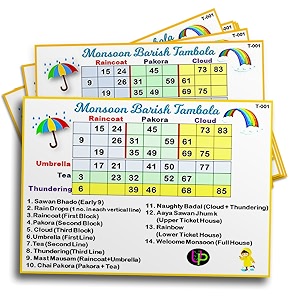 monsoon theme tickets normal 2 slips english