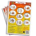 Navratri Nav Durga Theme - English | Tambola Tickets for Festive Fun | Cards for Navratri &amp; Durga Puja Celebrations - Bingo Housie Game for Kitty Parties &amp; Events (Set of 15 Tickets)