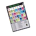 Tickets | Bollywood Music Theme | Bingo Housie Game | English | Fun &amp; Engaging Game for Bollywood Fans | Cards for Kitty Party and Events (Set of 15 Tickets)