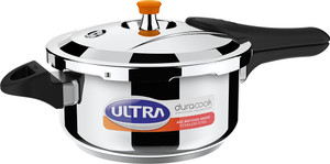 ultra duracook 45 l induction bottom pressure cooker stainless steel