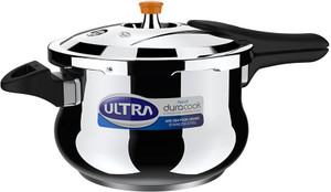 ultra duracook handi 65 l induction bottom pressure cooker stainless steel