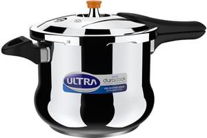 ultra duracook handi 8 l induction bottom pressure cooker stainless steel