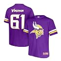 Ultra Game Adults NFL Official Soft Mesh Vintage Beast Mode Jersey T-Shirt