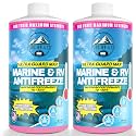 Antifreeze for Winterizing - Non-Toxic Ultra Guard Max Antifreeze -50°F (32oz 2 Pack) - Potable Water Safe Glycerin Formula - Camper, Boat &amp; Pool Anti Freeze Winterizing Fluid
