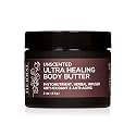 Ultra Healing Body Butter, Cream for Eczema and Dry Skin, Fragrance Free Body Butter, Hand Cream for Dry Cracked Hands, Unscented Hand Cream, Skin Repair Cream, 2 Oz Travel Size, Made in the USA