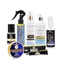 Hair Extension & Wig Accessories Kit | Includes C100 Solvent, Allure-X Serum, Adhesive Glue, Scalp Protector, Patch Softener & (1"×20 Yards/18 Meters) Cotton Tape | For Men & Women | No Shine Finish