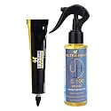 Ultra Hold Hair Patch Glue Combo – C100 Solvent Remover Spray (118ml) &amp; Waterproof Adhesive Tube (30g) | Strong Hold 3–5 Weeks | Adhesive Remover &amp; Skin-Friendly Wig Glue for Men &amp; Women