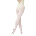 Ultra-soft Ballet Tights High Elastic Convertible Dance Pantyhose 2 Ways to Dress (Toddler/Girls/Women)