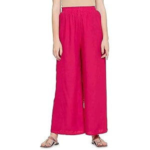 ultra soft premium rayon cotton palazzo for women and girls regular size 15 colours available in l xl 2xl 3xl