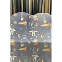 Ultra-Soft Space Themed Baby Blanket for Kids