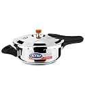 Ultra Duracook Pressure Cooker 3.5 Litre | AISI 304 Food Grade Stainless Steel Cooker with 10 Years Warranty | High-Impact Composite Base | Bakelite Handles | Spillage Control | Induction Compatible