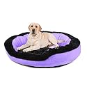 Petslover Ultra Super Soft Purple Color Fleece Fabric Polyester Filled Fiber Dog/Cat Beds (Export Quality) - XXL