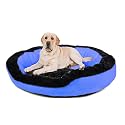 Petslover Ultra Super Soft Red Color Fleece Fabric Polyester Filled Fiber Dog/Cat Beds (Export Quality) - Large