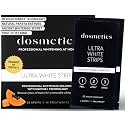 Ultra Teeth Whitening Strips with Papain, Papaya 28 Piece Sensitive Teeth Whitening Strips, Non Slip Whitener Strips Reduced Sensitivity, Whitening Strips Coffee Wine Stains, 14 Applications