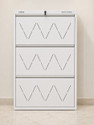 ULTRAALMIRAH ULTRA SHOE RACK B3 Metal Shoe