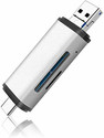 ULTRABYTES 3 in 1 Card Reader Type C to SD Micro SD TF/ USB 3.0 Laptop Adapter OTG Accessories Smart Memory Card Reader. USB Adapter