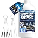Ultrasonic Carburetor Cleaner for Engine Parts, Makes 2.2 Gallons, 32 oz