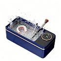 Ultrasonic Jewelry Cleaner, 48KHz Professional Ultrasonic Cleaner for Eyeglasses, Rings, Retainers, Dentures, Jewelry Cleaner Ultrasonic Machine with 6 Timer Modes &amp; 304 Stainless Steel Tank (Blue)