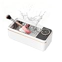 Ultrasonic Jewelry Cleaner, 48KHz Professional Ultrasonic Cleaner for Eyeglasses, Rings, Retainers, Dentures, Jewelry Cleaner Ultrasonic Machine with 6 Timer Modes & 304 Stainless Steel Tank (White)