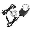 Ultrasonic Pond Mist Maker with 12 Color Changing LED Fog Lights - Submersible Fog Machine for Indoor Outdoor Fountain Water Decor