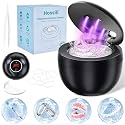 Ultrasonic Retainer Cleaner Machine, 200ML Ultrasonic Cleaning Pod with 4 Modes, Digital Timer for Denture Cleaner, Aligners, Mouth Guards, Braces, Jewelry &amp; Toothbrush Heads