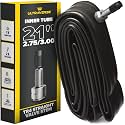 Ultraverse 21 inch x 2.75-3.00 (80/100-21,90/90-21,90/100-21) Dirt Bike Inner Tube – TR4 Reinforced Valve, Straight Stem, Tube for Pit Motorcycle Front Tire