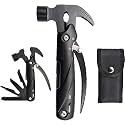 12-in-1 Multitool Hammer, Safety Lock, Screwdriver Bits Set and Durable Nylon Sheath, Potable Multi Tool Hammer Claw for Outdoor, Indoor, Camping, Hiking Ideal Gifts.